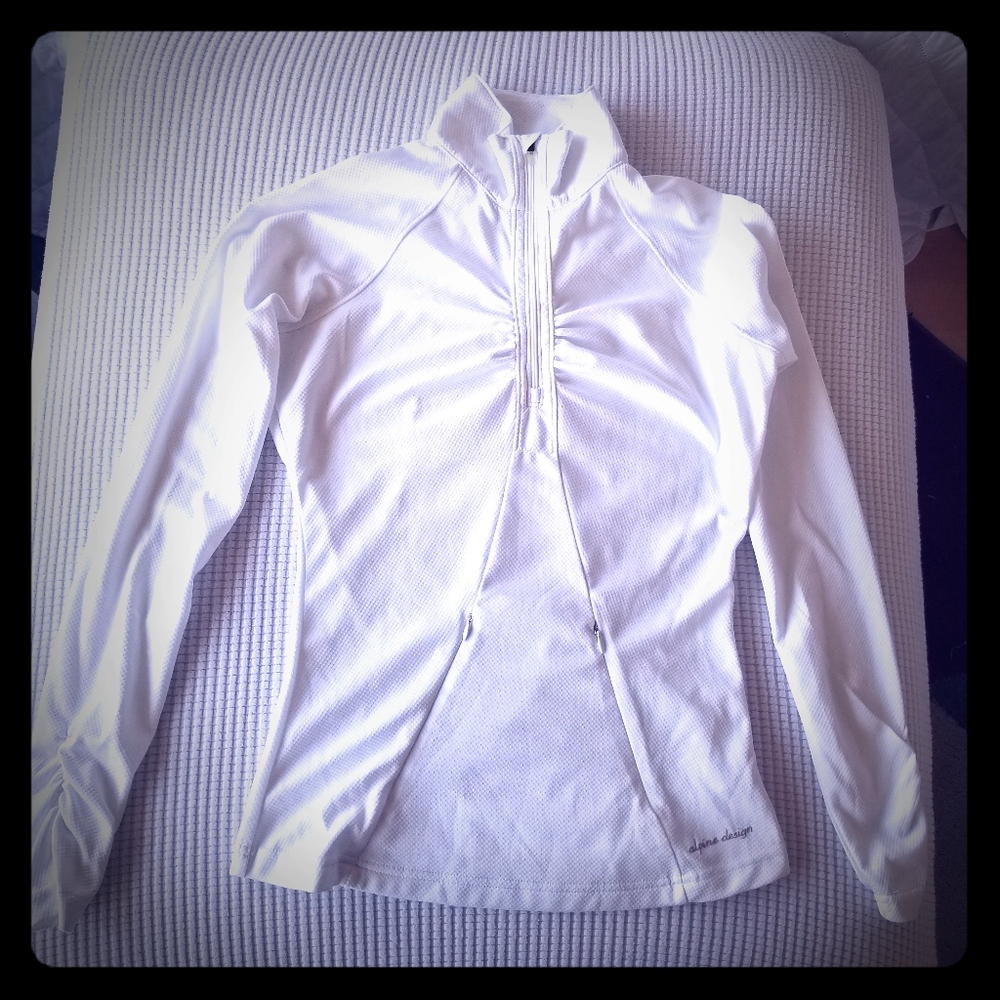 Alpine Design Bright White Half Zip